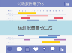 试验报告生成（实现检测报告电子化）