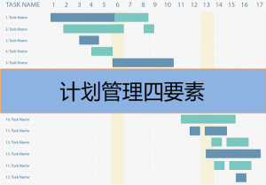 计划管理四要素是什么，有哪些内容
