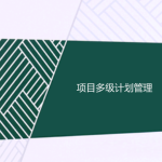 工程项目多级计划有哪些，一级二级三级计划的区别