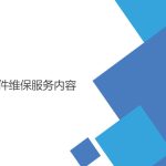 软件维保服务内容 软件维保服务内容